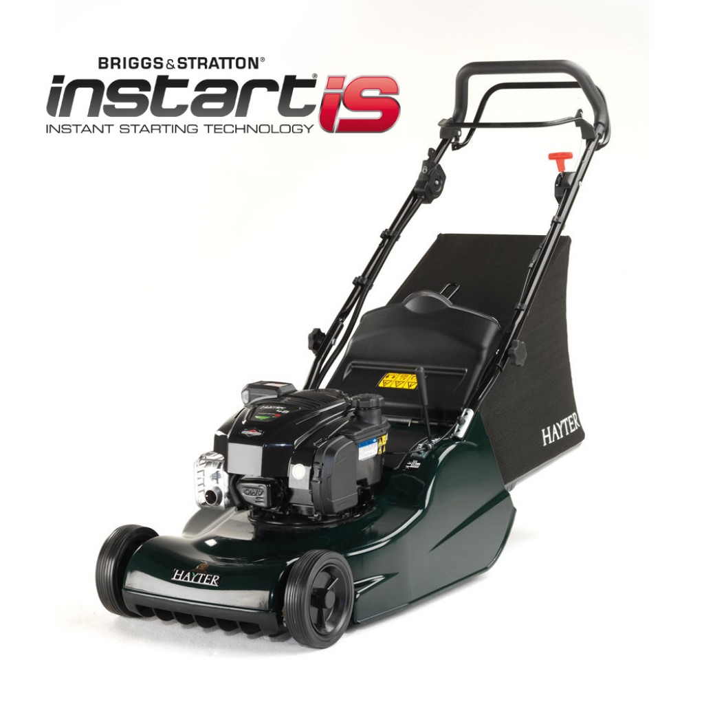 Hayter Harrier 48 Autodrive ES Rear Roller Lawnmower with Variable Speed Electric Start Code 491J