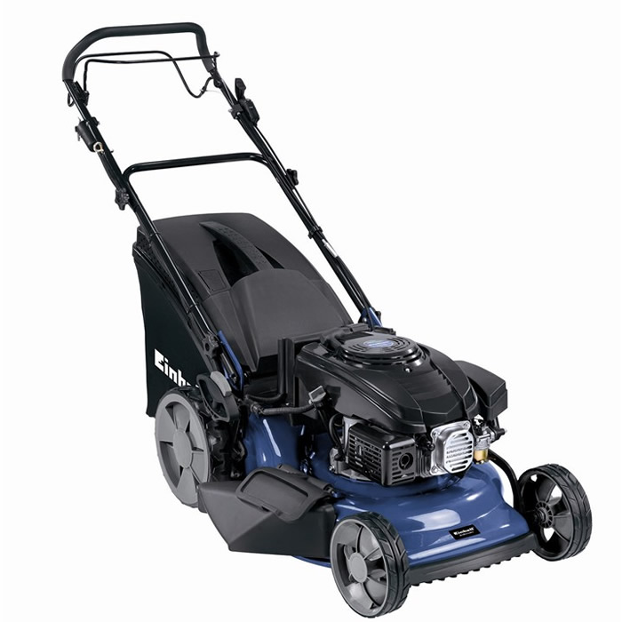 Einhell BG-PM 51SHW-E 4-in-1 Hi-wheel Self-Propelled Petrol Lawn Mower with Electric Start