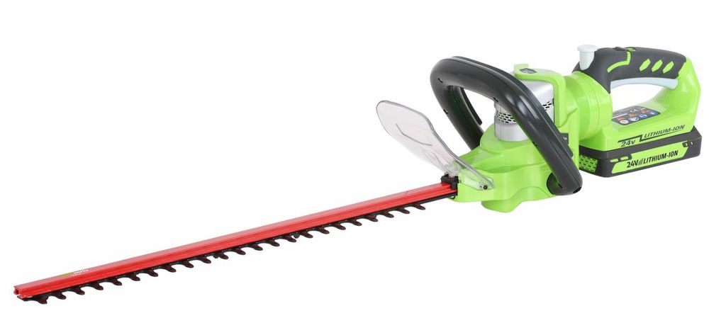 Greenworks 24v Cordless 54cm Hedge trimmer G24HT54K2