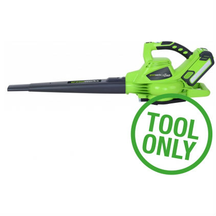 Greenworks G MAX GD40VB 40v Cordless Blower Vac Tool Only