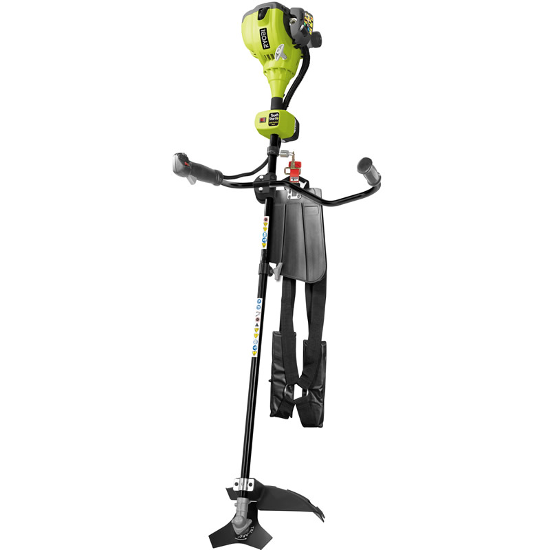 Ryobi RBC-30SBT Petrol Brushcutter with Touch Start & Bike-Handles