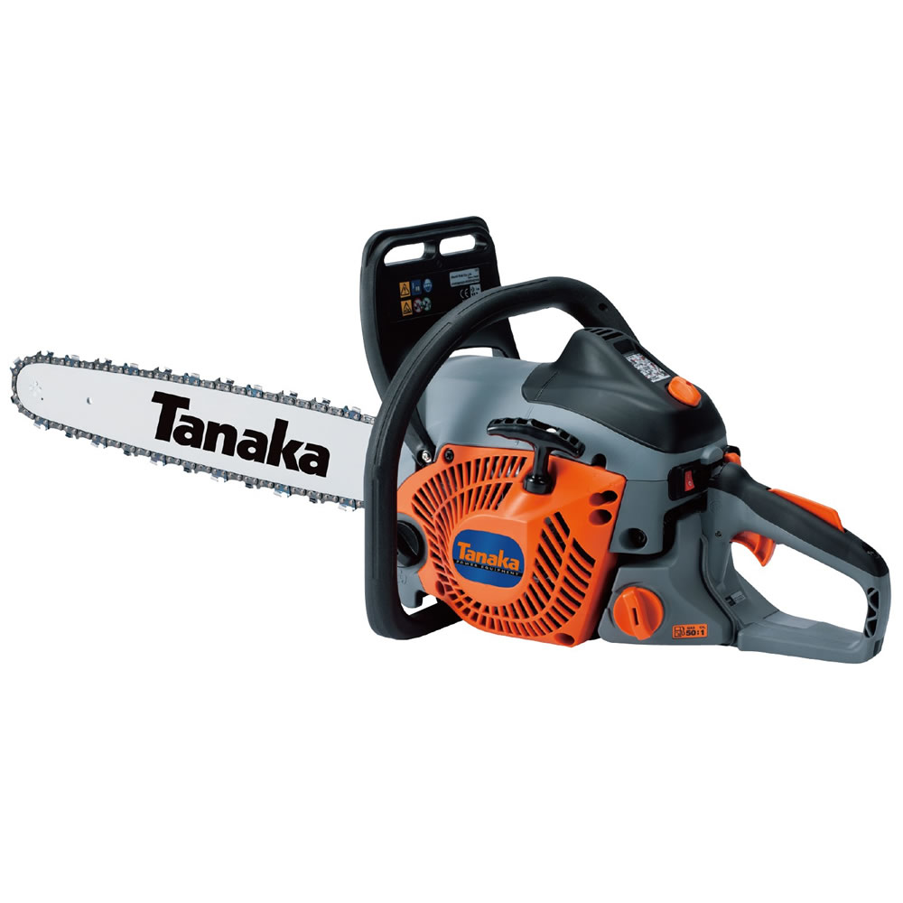 Tanaka TCS51EAP Petrol Chainsaw 45cm Guide Bar